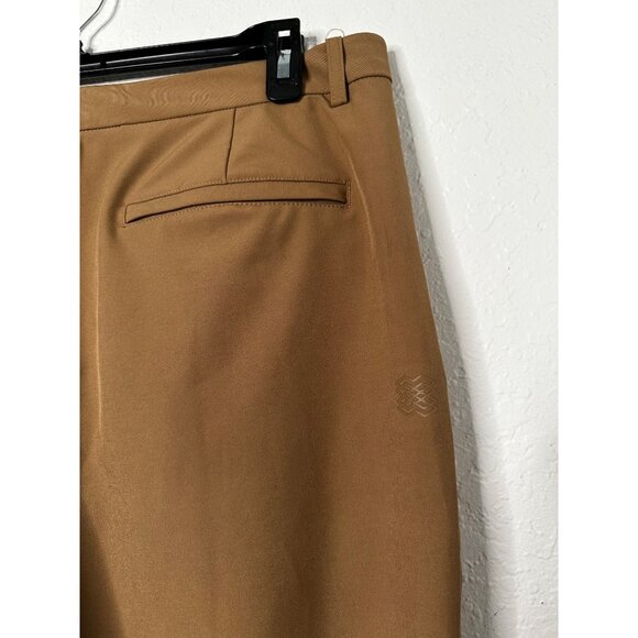 FLX Mens Urban Commuter Dynamic Stretch Tan Performance Golf  PANTS 36X32 - Picture 4 of 7